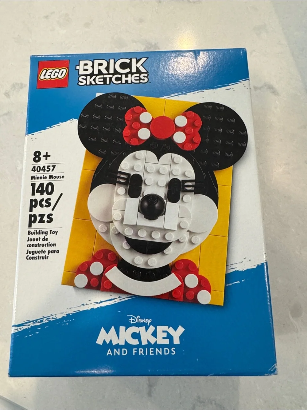 NEW NEVER OPENED Lego Brick Sketches Minnie Mouse